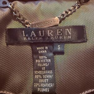 Lauren Ralph Lauren Silver / Gray Puffer Jacket